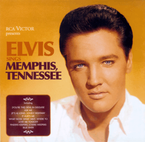 Elvis Sings Memphis, Tennessee - cover