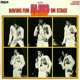 Having Fun With Elvis On Stage