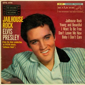 EPA-4114 - Jailhouse Rock - first USA release