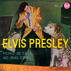 rare spanish edition of Hound Dog / Don't Be Cruel