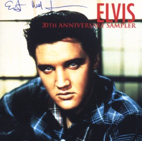 signed cover of the 20th Anniversary Sampler