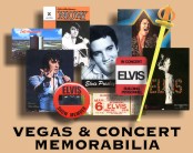 A SELECTION OF VEGAS & CONCERT MEMORABILIA